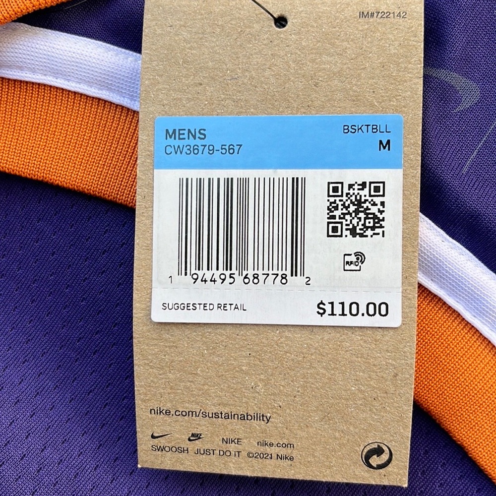 Nike Phoenix Suns Devin Booker Jersey - Picture 3 of 3